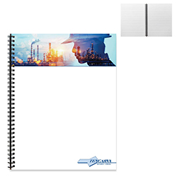 8.5" x 11" SPIRAL NOTEBOOK