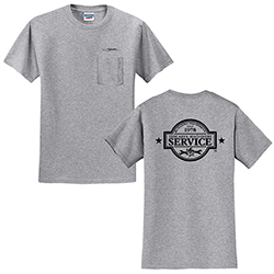 SERVICE T-SHIRTS - GRAY