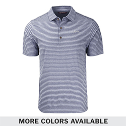 MEN'S FORGE HEATHER STRIPE POLO