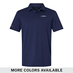 MEN'S ADIDAS TEXTURED STRIPE POLO